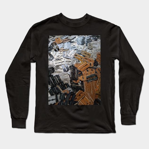 Edgy Aesthetic Long Sleeve T-Shirt by Angel Pronger Design Chaser Studio